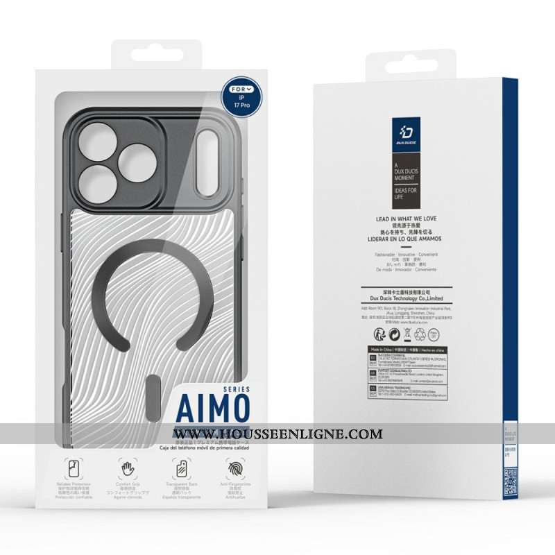Coque iPhone 17 Pro compatible MagSafe Aimo Series DUX DUCIS