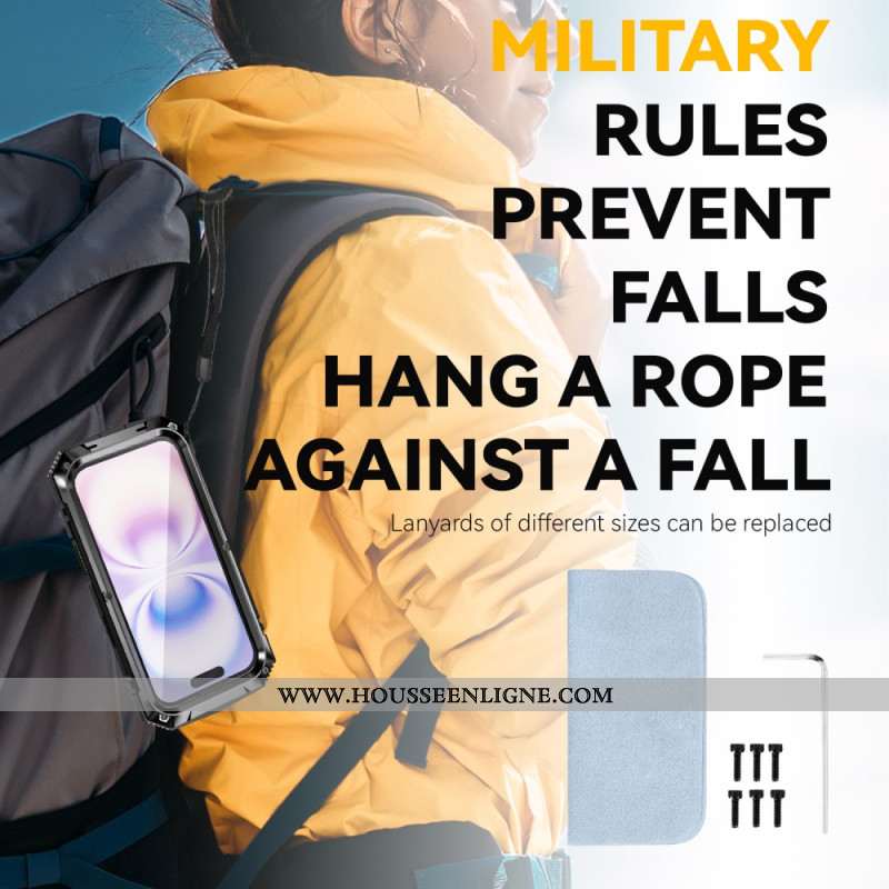 Coque iPhone 17 Protection Complète R-JUST