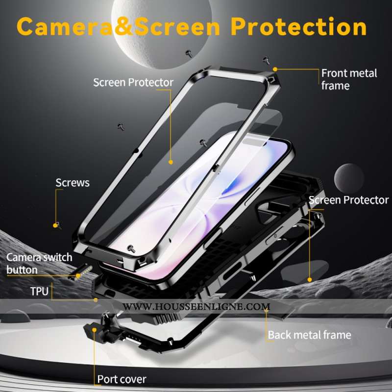 Coque iPhone 17 Protection Complète R-JUST