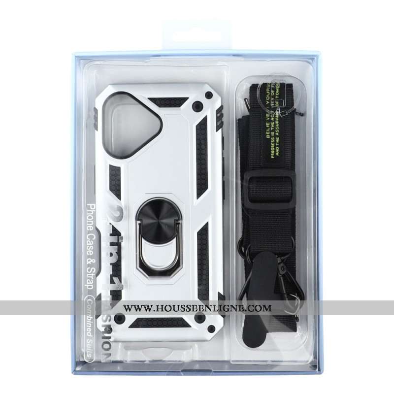 Coque iPhone 17 Protection Militaire avec Bandoulière