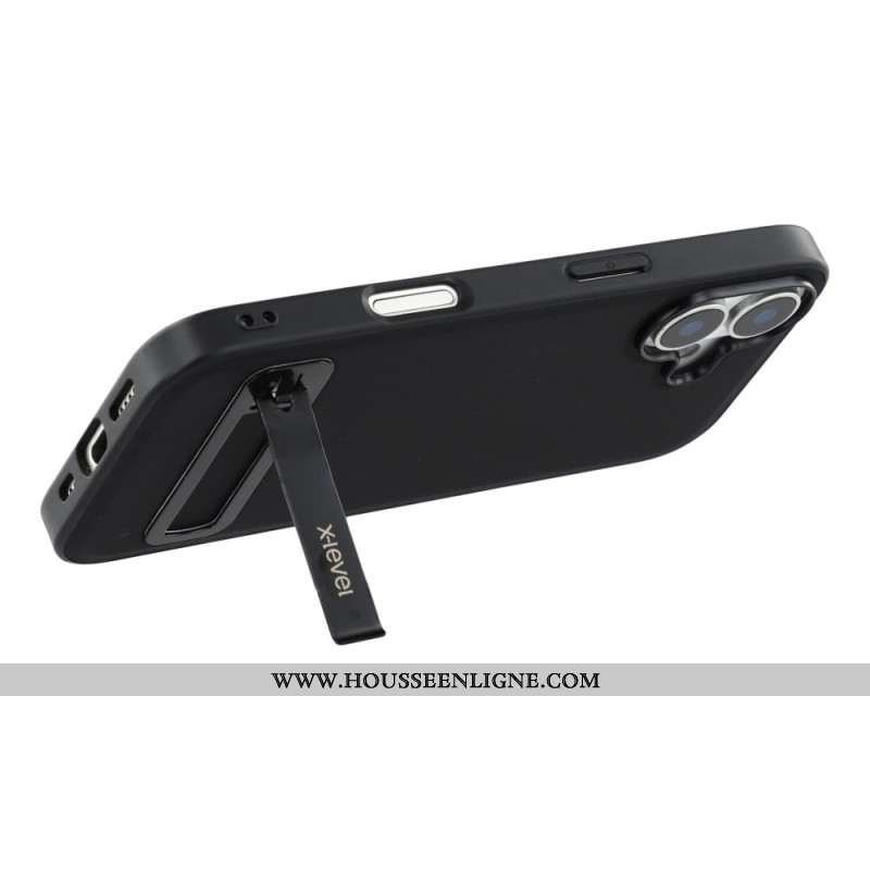 Coque iPhone 17 Support Métallique X-LEVEL