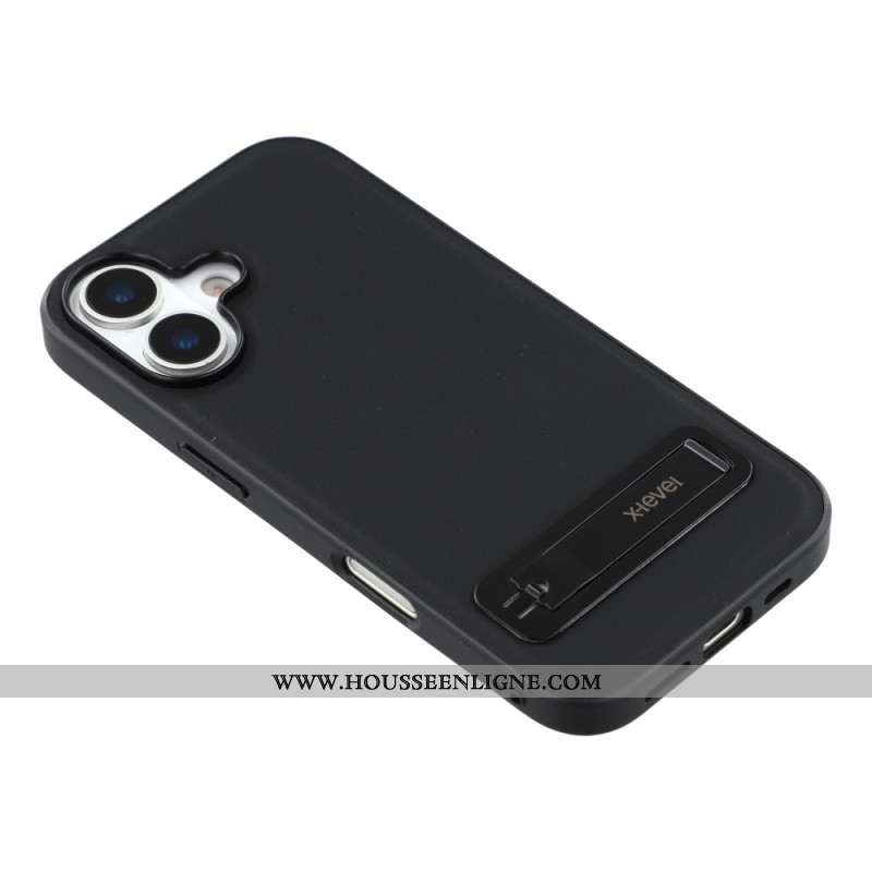 Coque iPhone 17 Support Métallique X-LEVEL