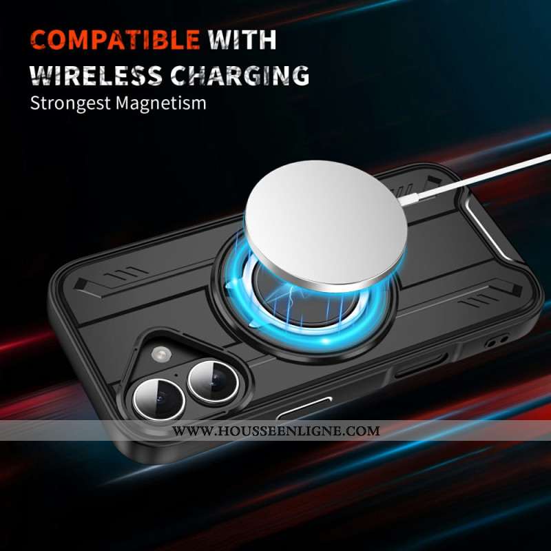 Coque iPhone 17 Support Rotatif et Compatibilité MagSafe