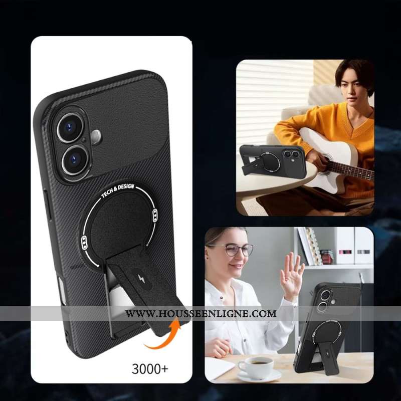 Coque iPhone 17 Ultra Résistante avec Support Intégré