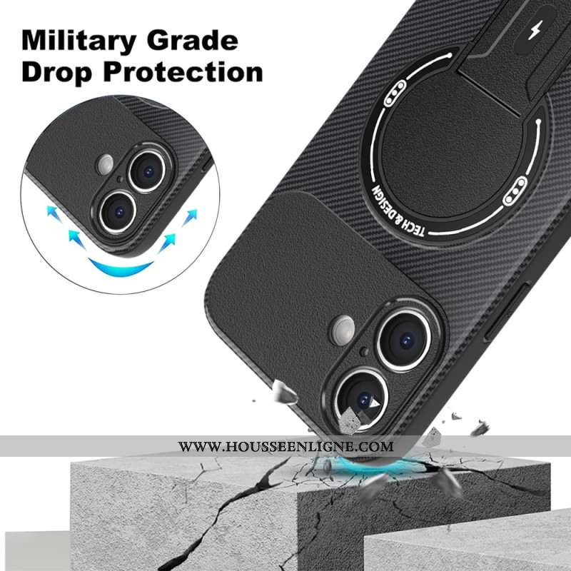 Coque iPhone 17 Ultra Résistante avec Support Intégré