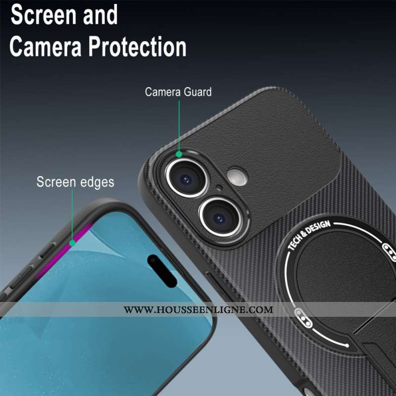 Coque iPhone 17 Ultra Résistante avec Support Intégré