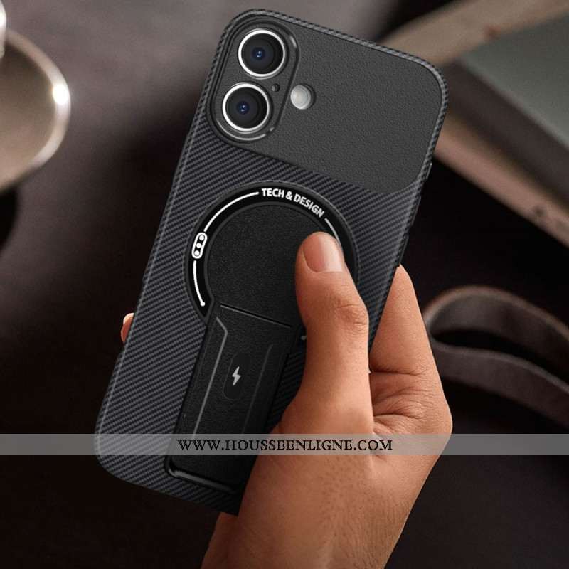 Coque iPhone 17 Ultra Résistante avec Support Intégré