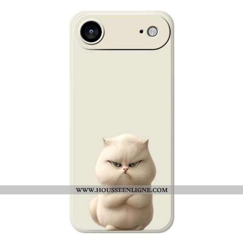 Coque iPhone Air Angry Cat