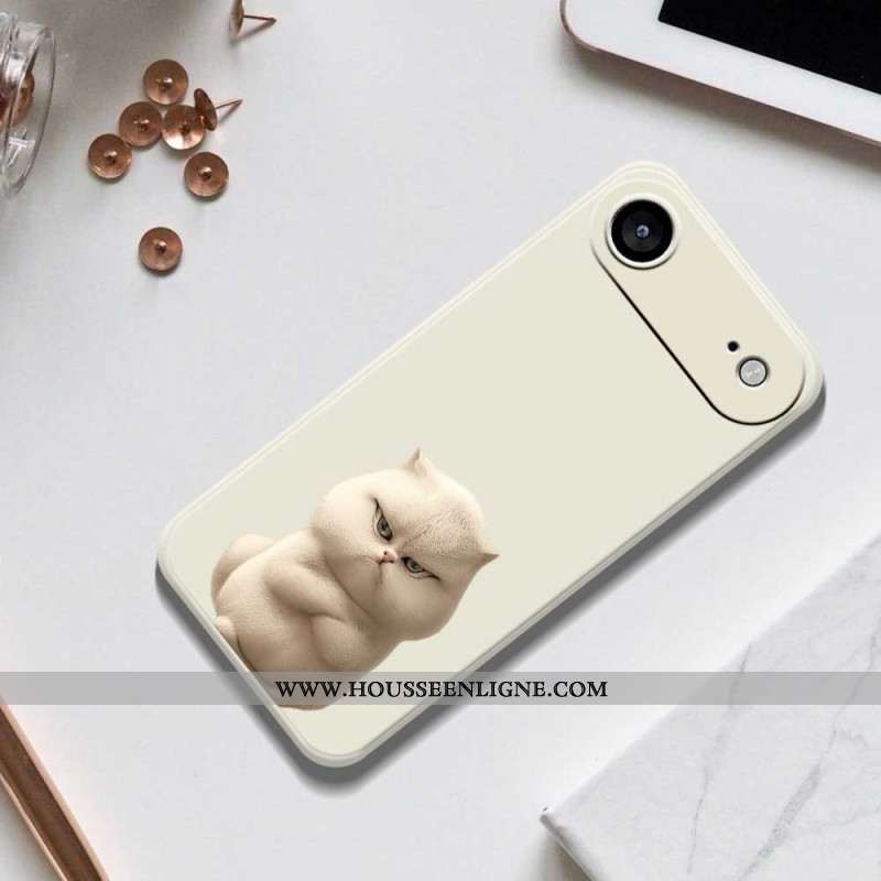 Coque iPhone Air Angry Cat