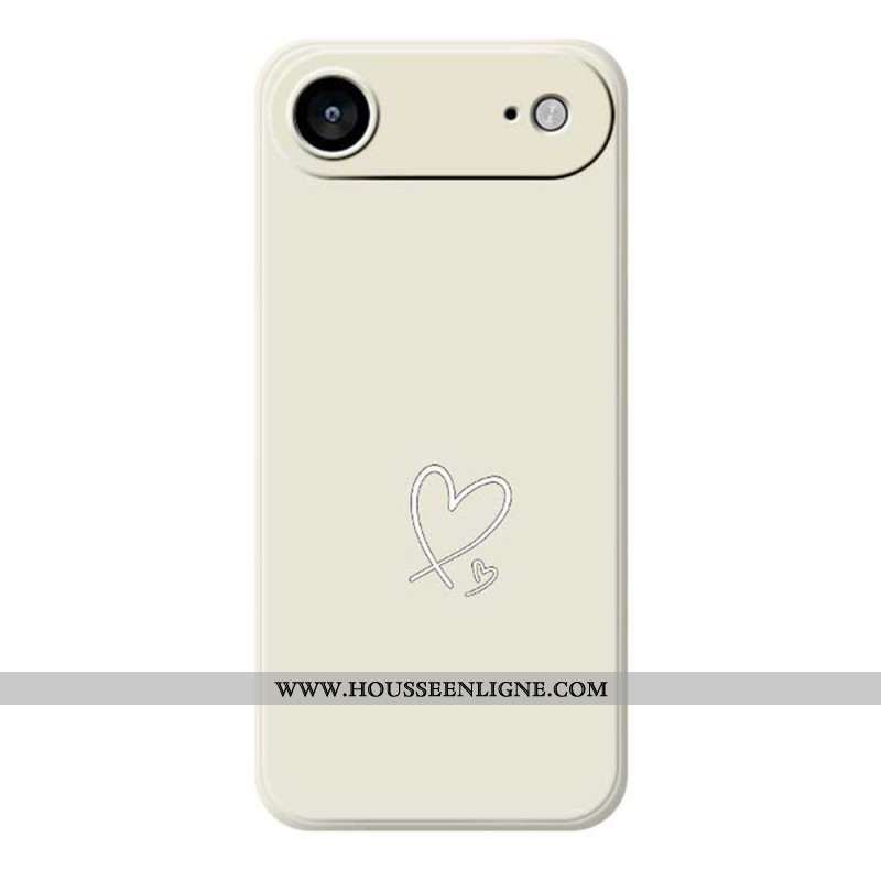 Coque iPhone Air Coeur