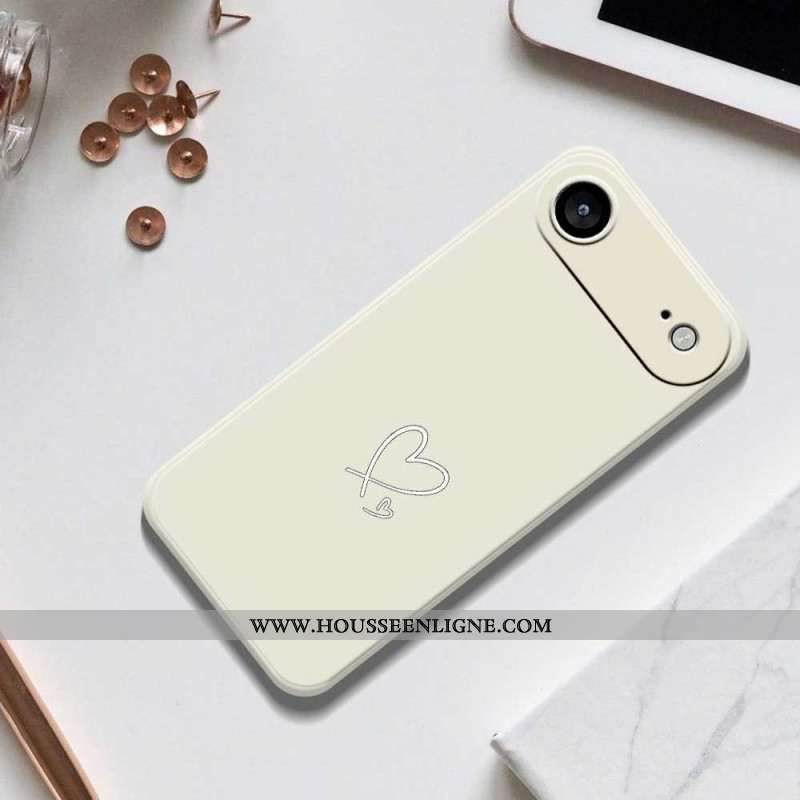 Coque iPhone Air Coeur