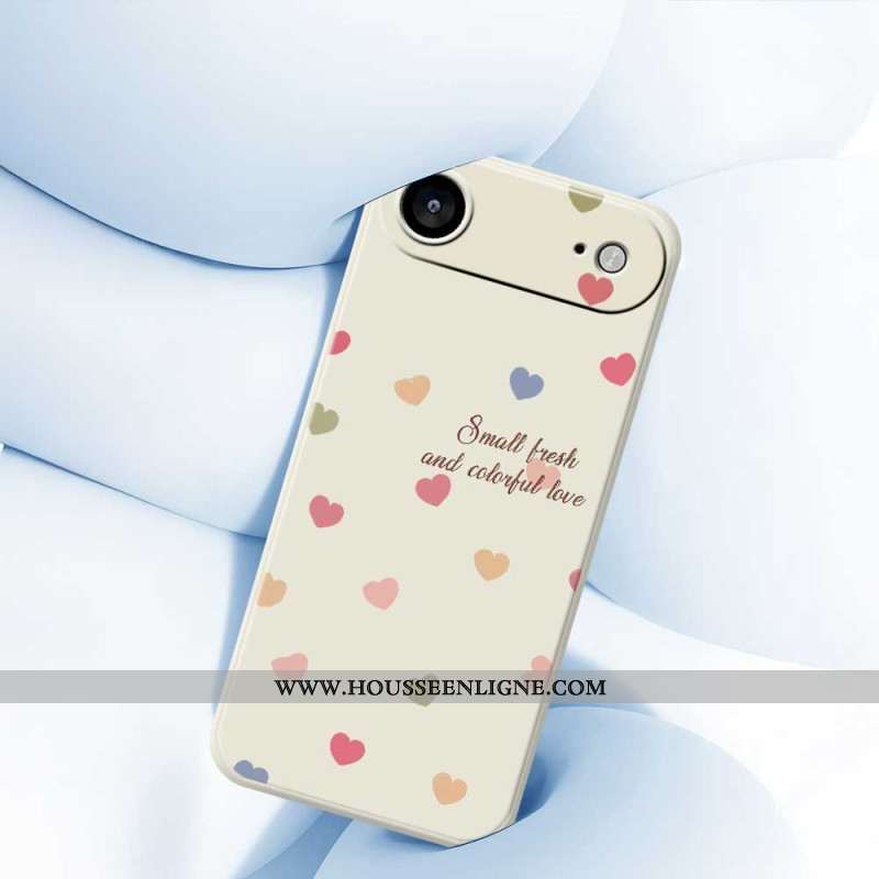 Coque iPhone Air Coeurs Colorés