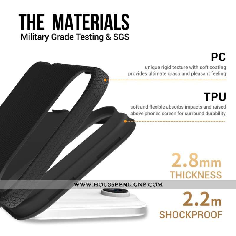 Coque iPhone Air Compatible MagSafe Certification Militaire