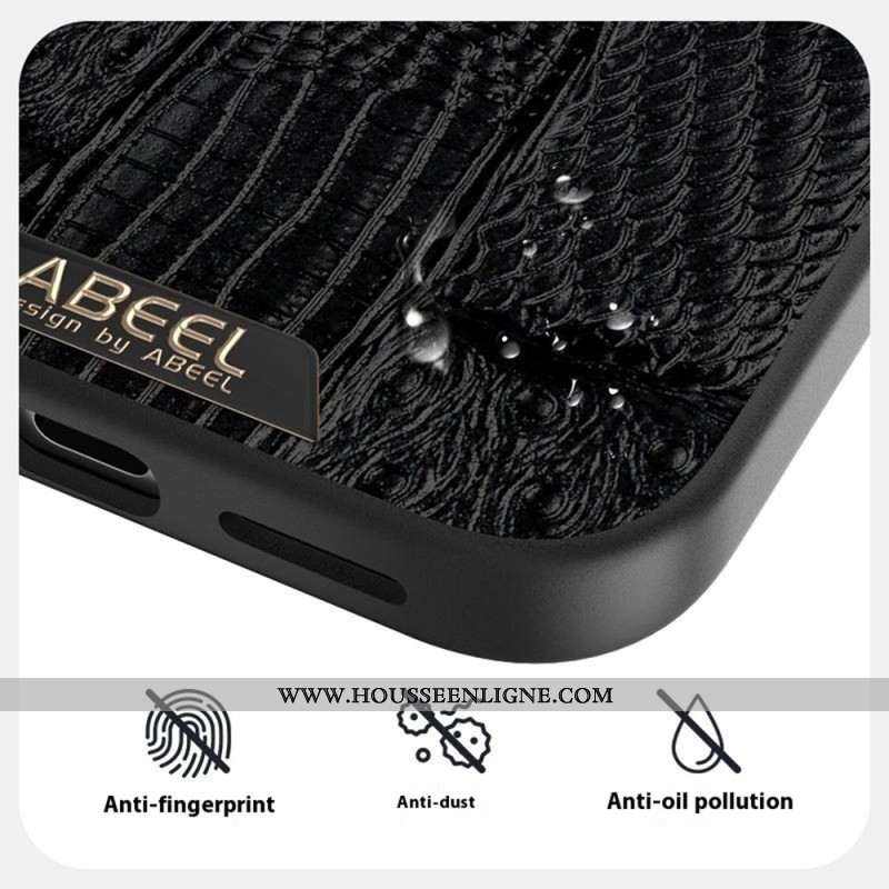 Coque iPhone Air Compatible MagSafe Texturée ABEEL