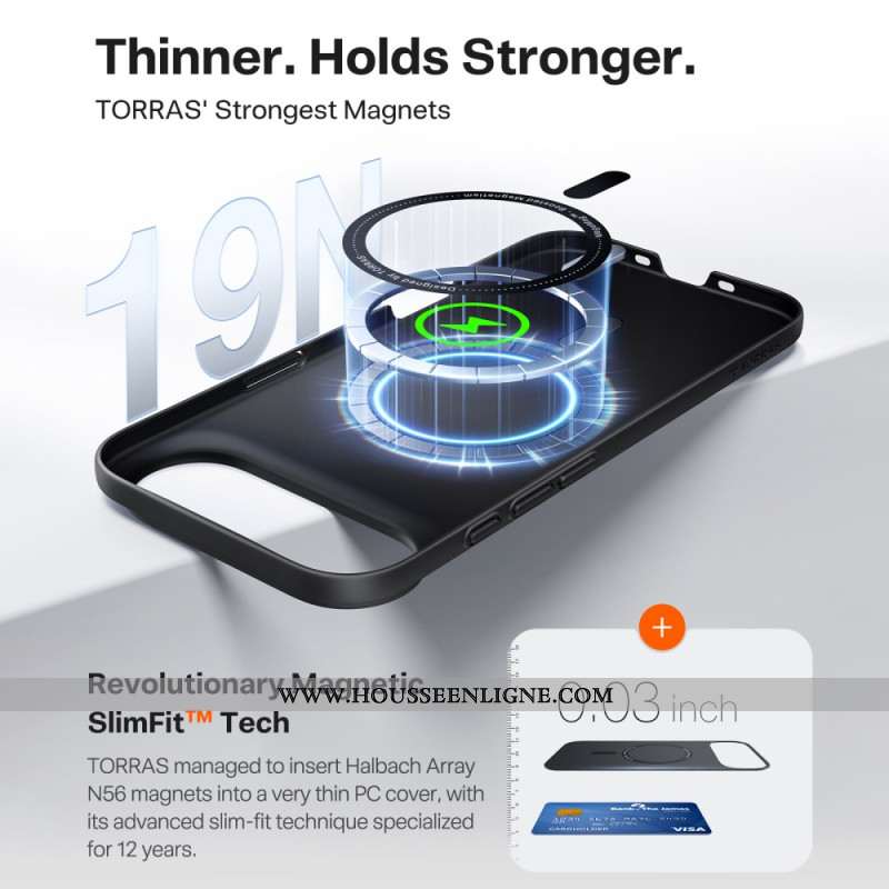 Coque iPhone Air Compatible MagSafe Ultra Fine