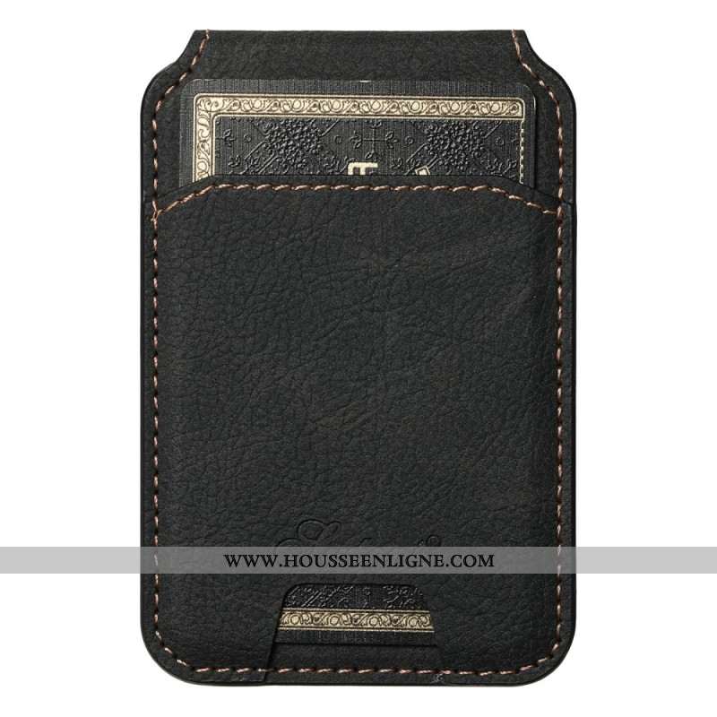 Coque iPhone Air Compatible MagSafe avec Support et Porte-Cartes Détachable