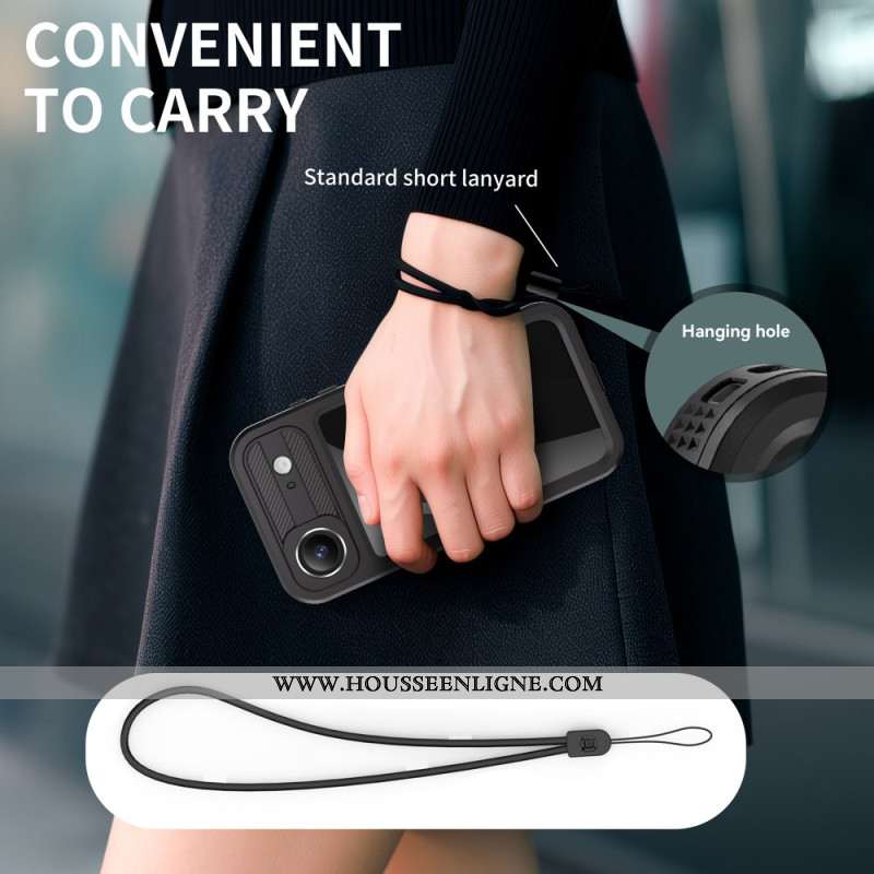 Coque iPhone Air Compatible MagSafe Étanche REDPEPPER