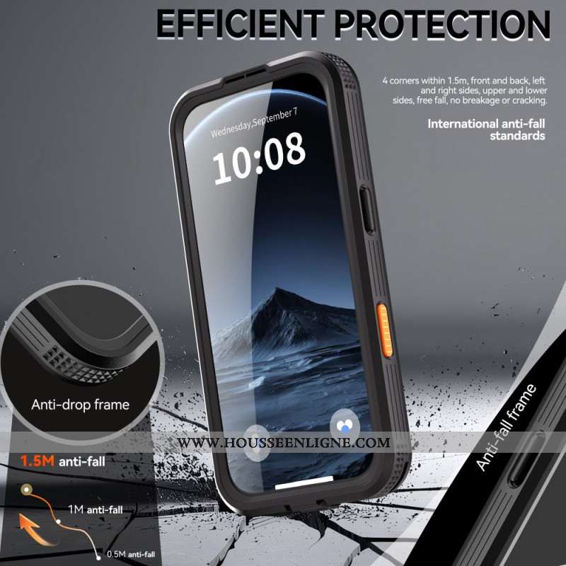 Coque iPhone Air Compatible MagSafe Étanche REDPEPPER