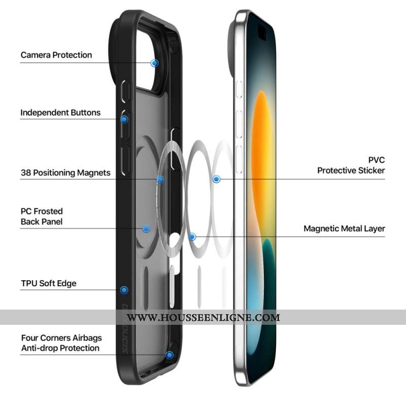 Coque iPhone Air MagSafe Yind Series DUX DUCIS