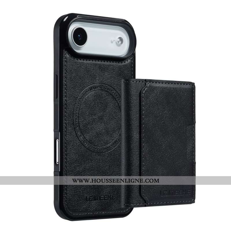 Coque iPhone Air MagSafe avec Porte-Cartes Détachable LC.IMEEKE