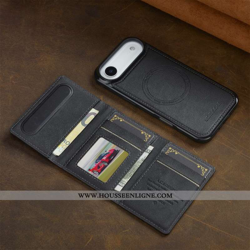 Coque iPhone Air MagSafe avec Porte-Cartes Détachable LC.IMEEKE