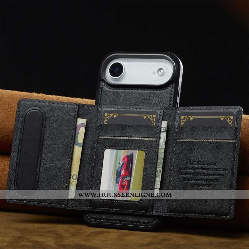 Coque iPhone Air MagSafe avec Porte-Cartes Détachable LC.IMEEKE