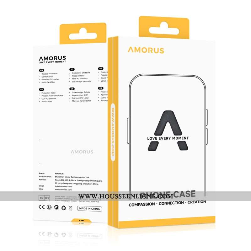 Coque iPhone Air Porte-Cartes Coulissant