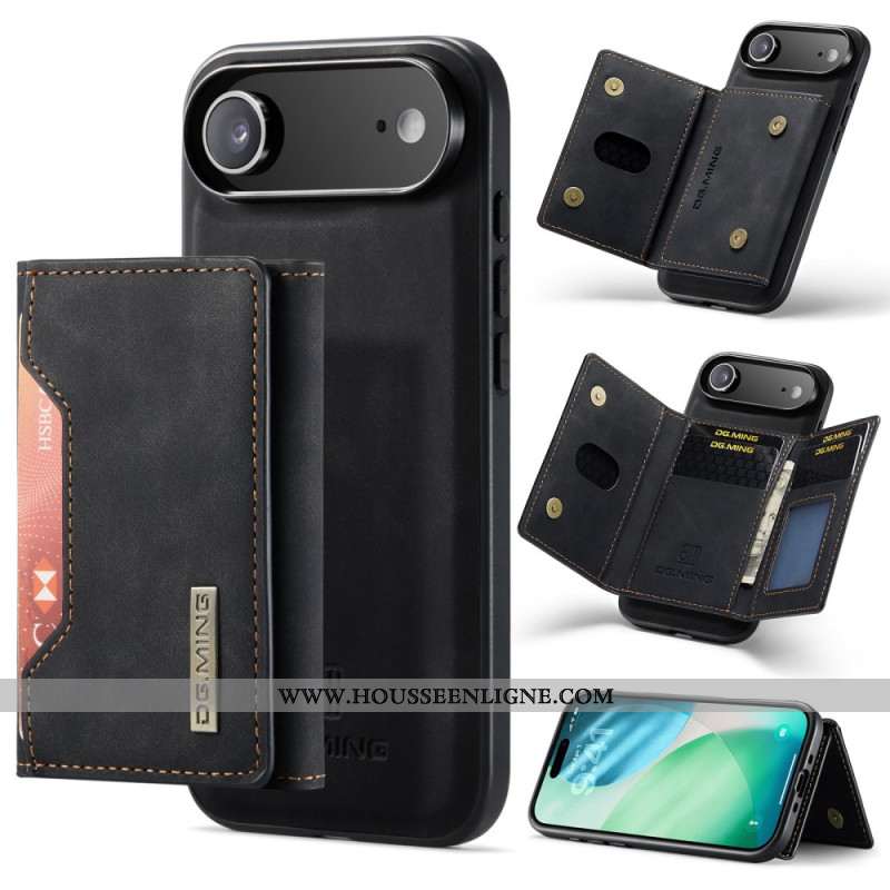 Coque iPhone Air Porte-Cartes Détachable DG.MING