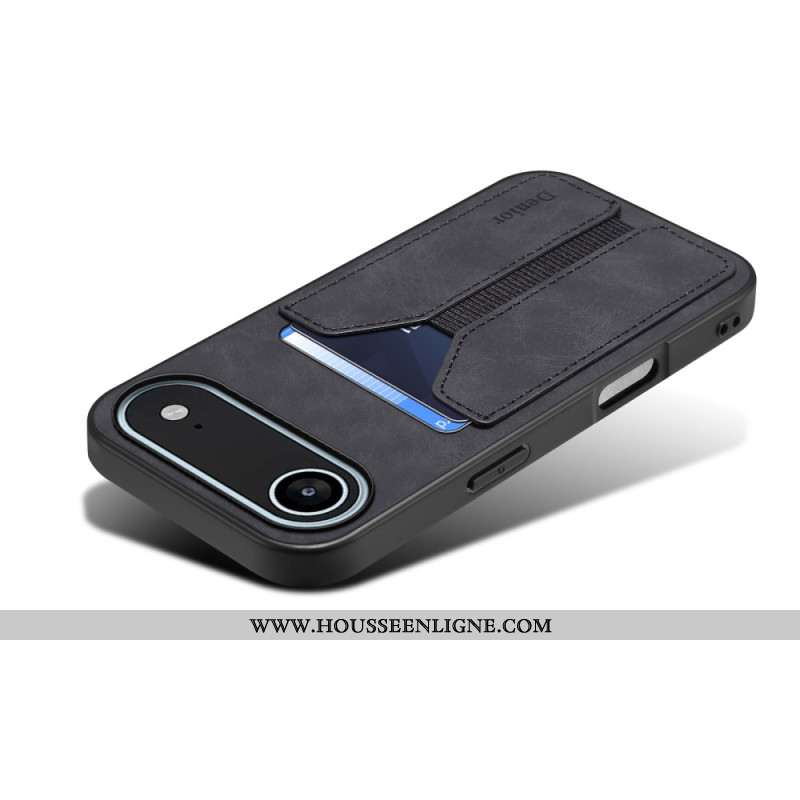 Coque iPhone Air Porte-Cartes Élastique DENIOR