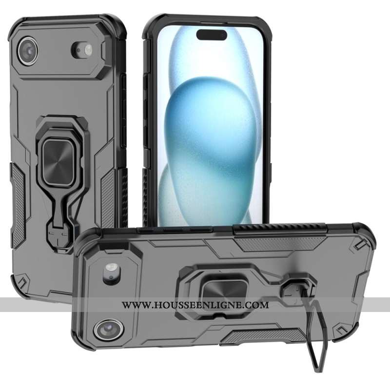 Coque iPhone Air Ring Résistante avec Support Rotatif
