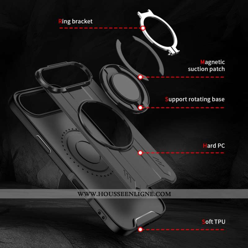 Coque iPhone Air Support Rotatif et Compatibilité MagSafe