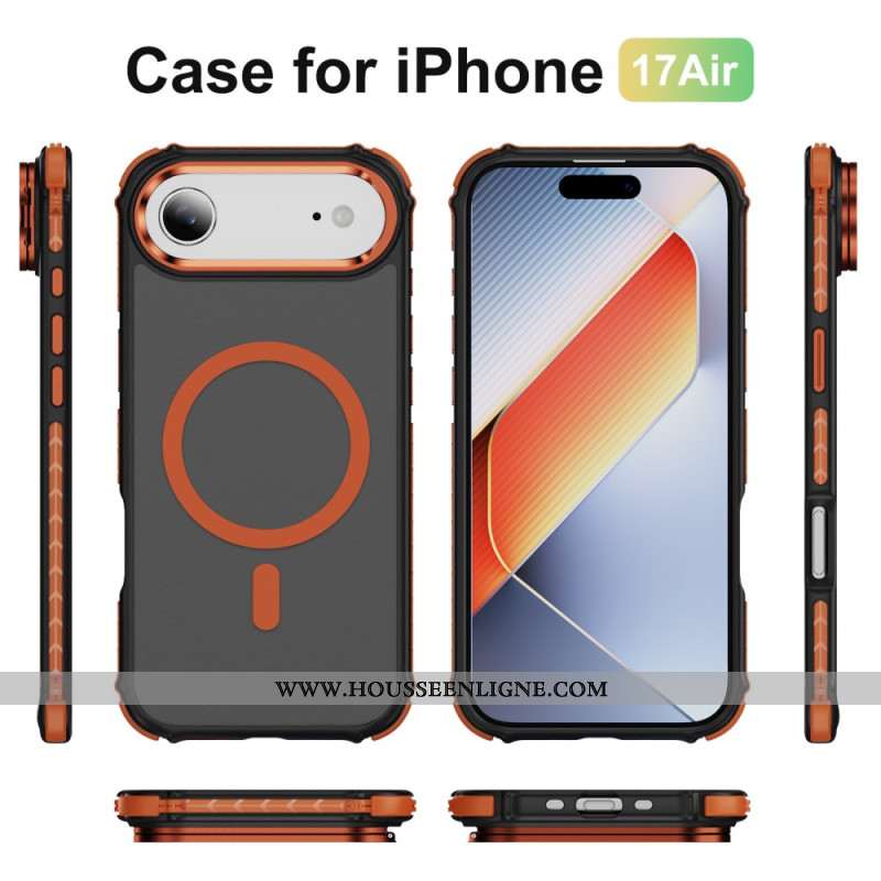 Coque iPhone Air Support et Compatibilité MagSafe Bicolore