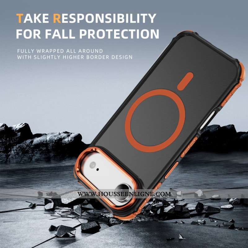 Coque iPhone Air Support et Compatibilité MagSafe Bicolore