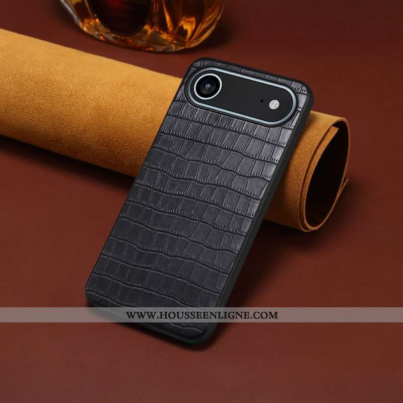 Coque iPhone Air Texture Crocodile