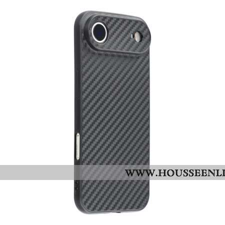 Coque iPhone Air Texture Fibre de Carbone Antichoc