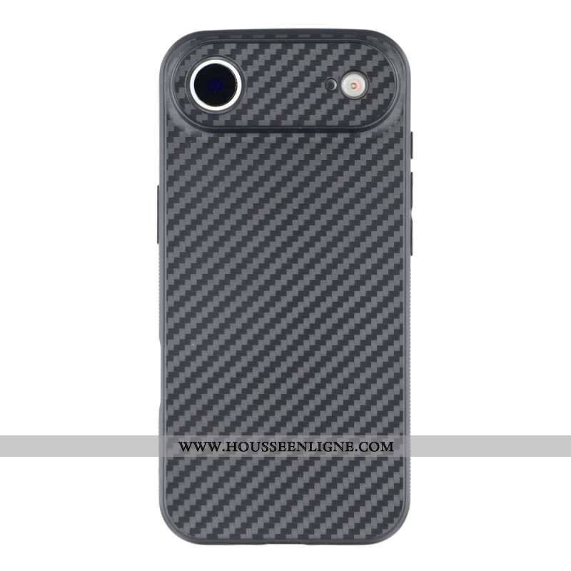 Coque iPhone Air Texture Fibre de Carbone Antichoc