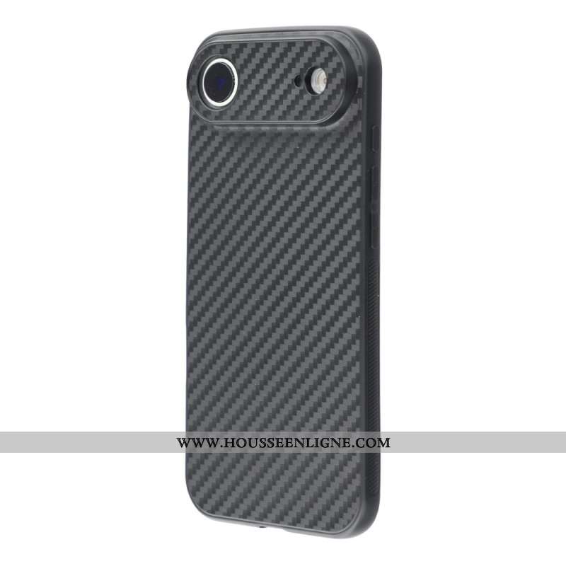 Coque iPhone Air Texture Fibre de Carbone Antichoc