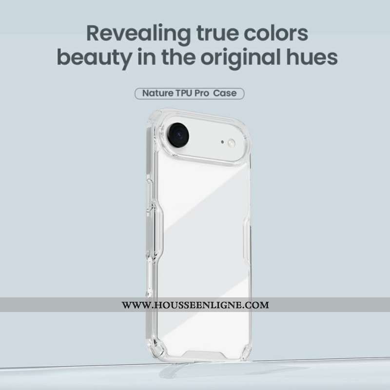 Coque iPhone Air Transparente Nature Pro Series NILLKIN