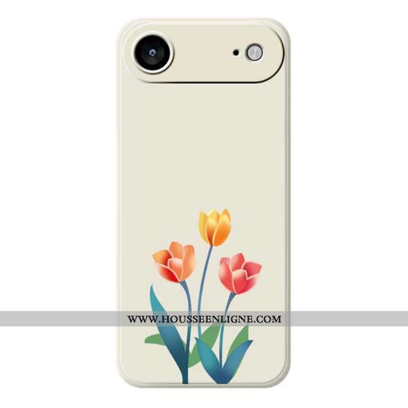 Coque iPhone Air Tulipes Colorées