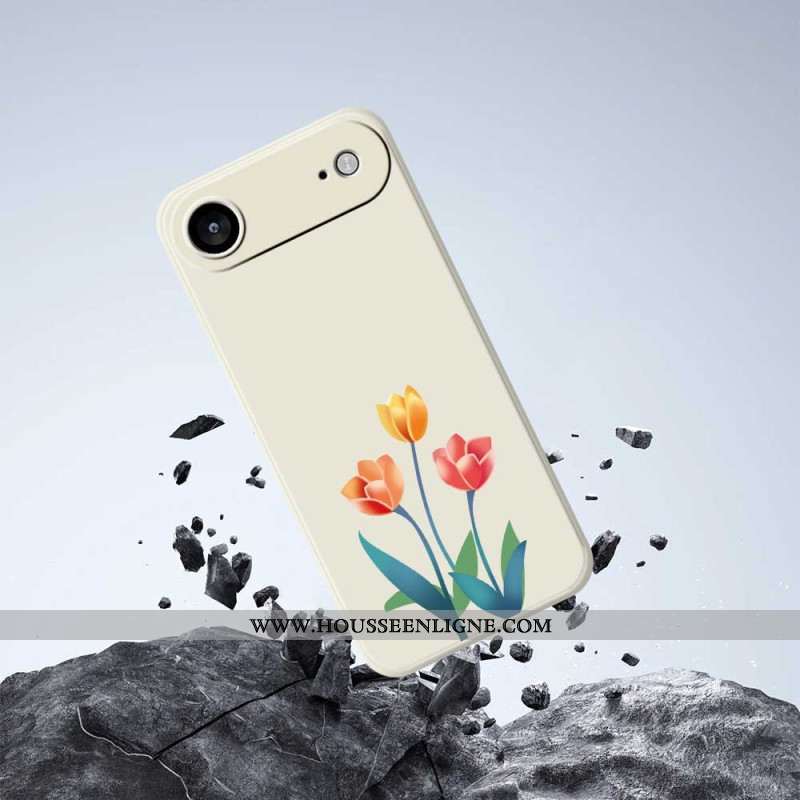 Coque iPhone Air Tulipes Colorées