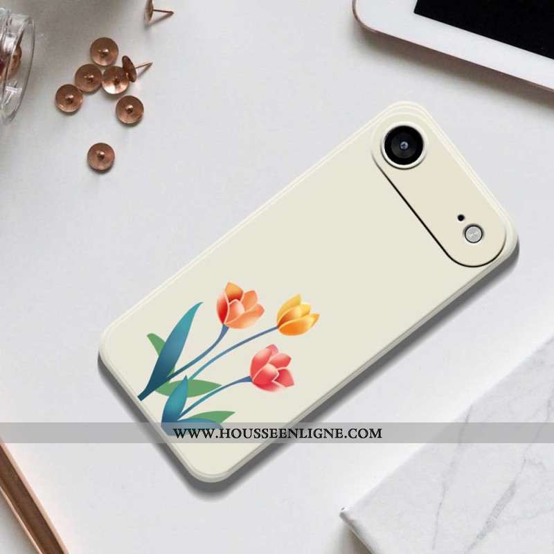 Coque iPhone Air Tulipes Colorées