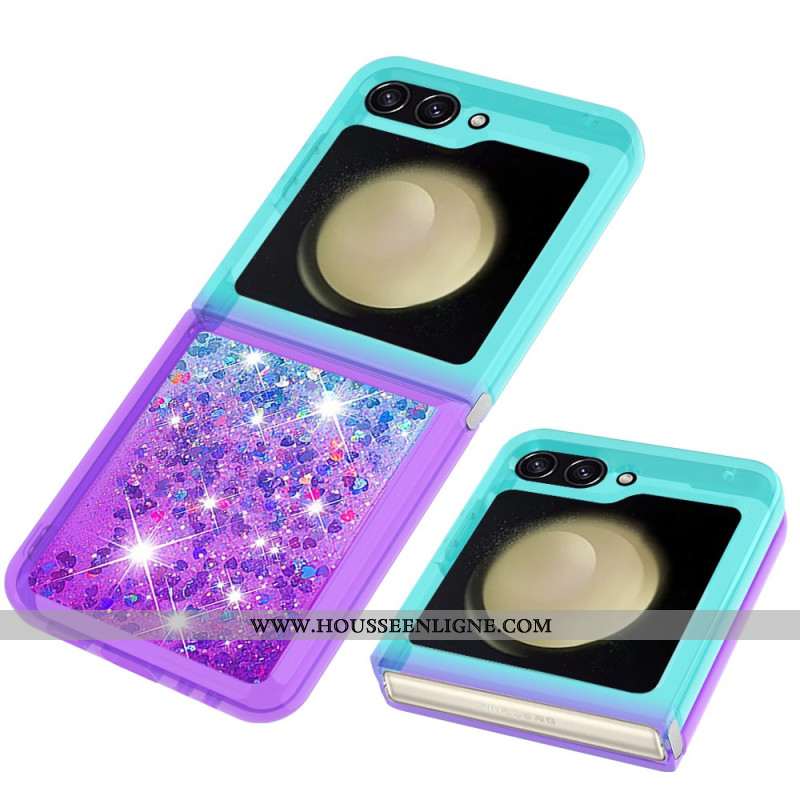 Coque pSamsung Galaxy Z Flip 7 FE / Z Flip 6 Paillettes Gradient