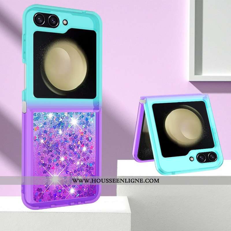 Coque pSamsung Galaxy Z Flip 7 FE / Z Flip 6 Paillettes Gradient