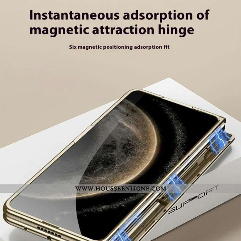 Coque pour Huawei Mate X6 Transparente avec Charnière et Verre Trempé