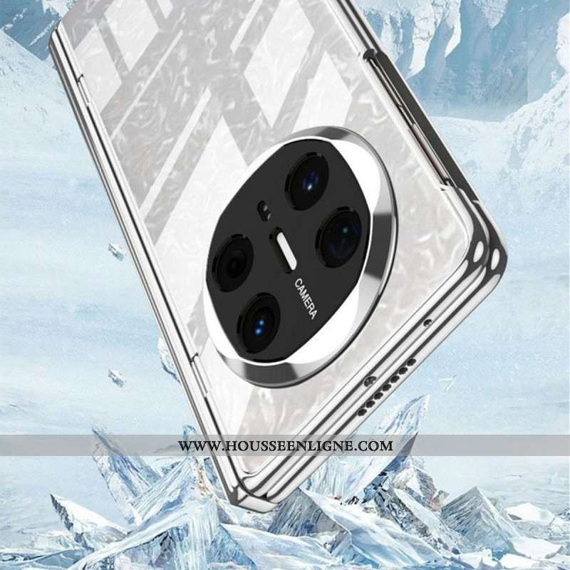 Coque pour Huawei Mate X6 Transparente avec Charnière et Verre Trempé