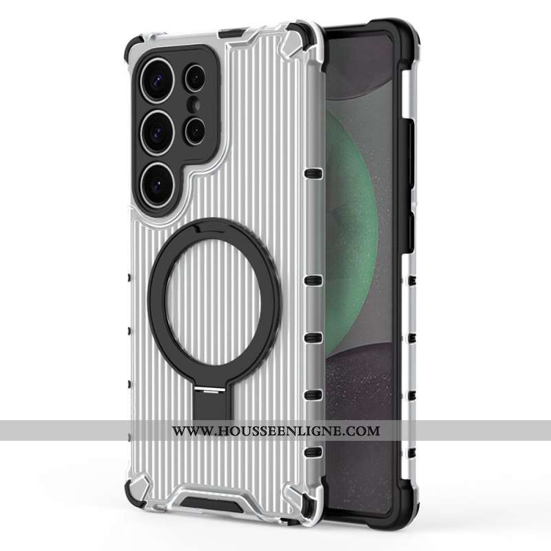 Coque pour Samsung Galaxy S25 5G Compatible MagSafe Translucide