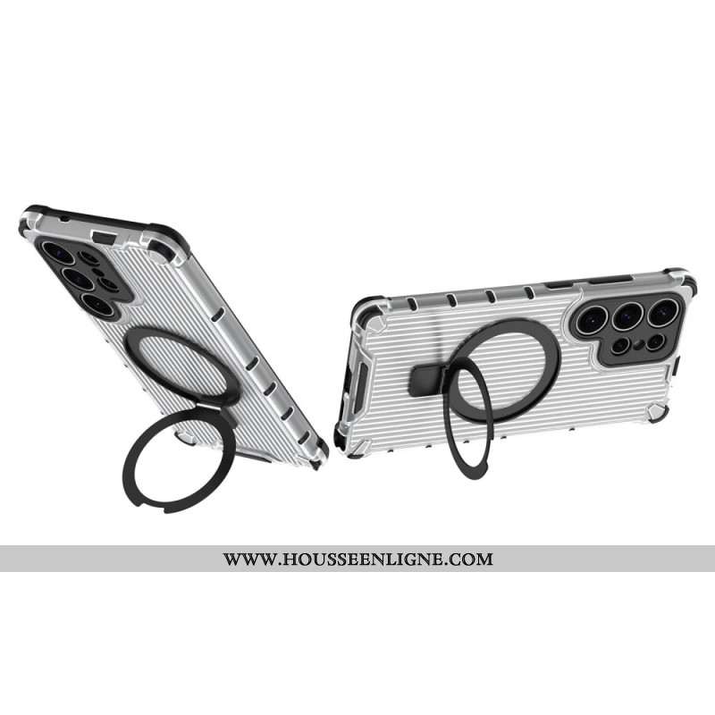 Coque pour Samsung Galaxy S25 5G Compatible MagSafe Translucide