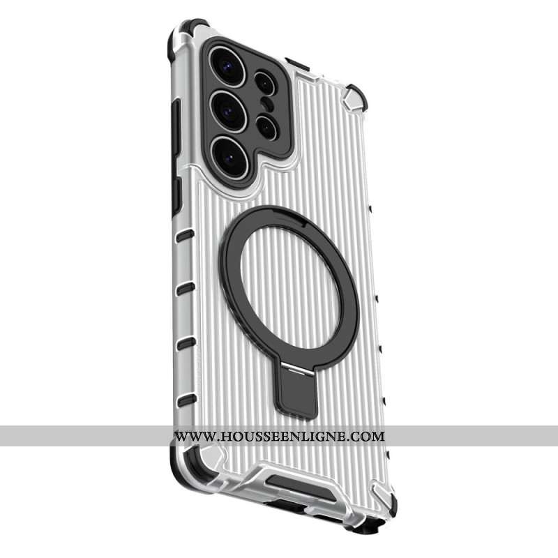 Coque pour Samsung Galaxy S25 5G Compatible MagSafe Translucide