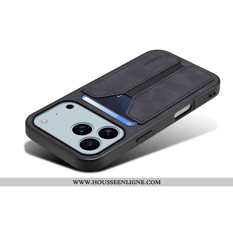 Coque pour iPhone 17 Pro Porte-Cartes Élastique