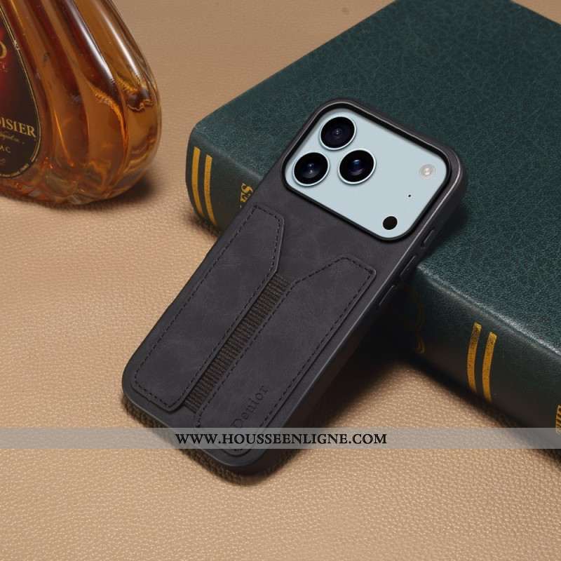 Coque pour iPhone 17 Pro Porte-Cartes Élastique